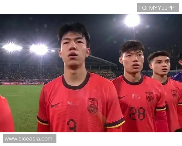 U22国足2比0打败韩国队